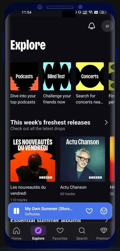 Deezer Premium APK Overview 1