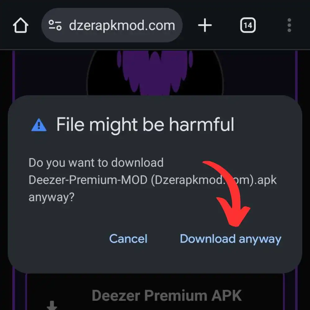 Install Deezer Premium APK 1