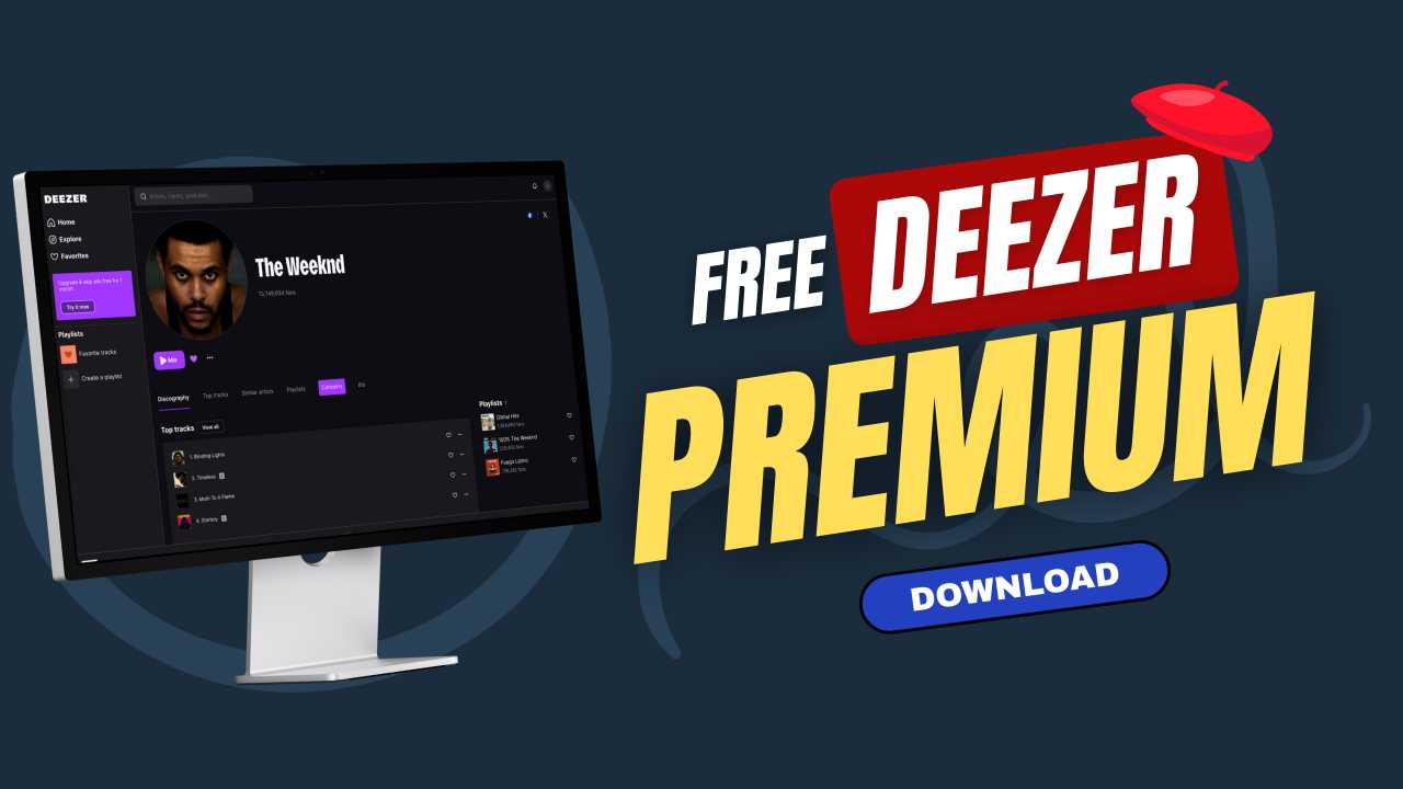 Deezer Premium For PC